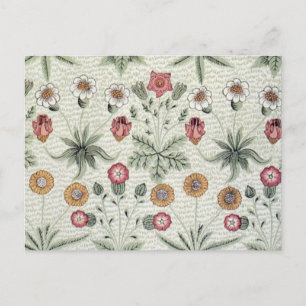 William Morris Daisy Floral Wallpaper Pattern Briefkaart
