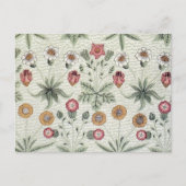 William Morris Daisy Floral Wallpaper Pattern Briefkaart (Voorkant)