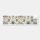 William Morris Daisy Floral Wallpaper Pattern Bumpersticker (Voorkant)