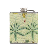 William Morris Daisy Floral Wallpaper Pattern Heupfles (Achterkant)