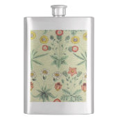 William Morris Daisy Floral Wallpaper Pattern Heupfles (Voorkant)