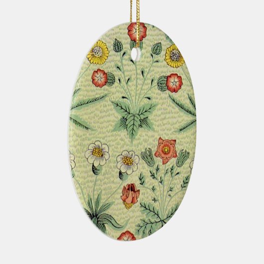 William Morris Daisy Floral Wallpaper Pattern Keramisch Ornament (Rechts)