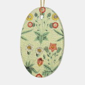 William Morris Daisy Floral Wallpaper Pattern Keramisch Ornament (Links)