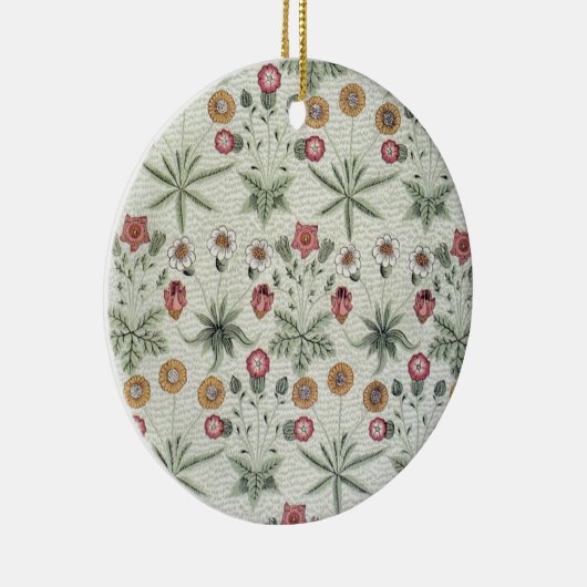 William Morris Daisy Floral Wallpaper Pattern Keramisch Ornament (Rechts)