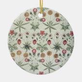 William Morris Daisy Floral Wallpaper Pattern Keramisch Ornament (Voorkant)