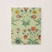 William Morris Daisy Floral Wallpaper Pattern Legpuzzel (Verticaal)