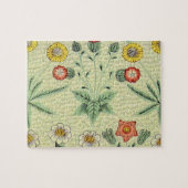 William Morris Daisy Floral Wallpaper Pattern Legpuzzel (Horizontaal)