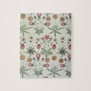 William Morris Daisy Floral Wallpaper Pattern Legpuzzel