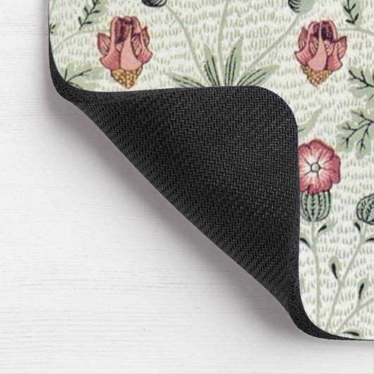 William Morris Daisy Floral Wallpaper Pattern Muismat (Hoek)