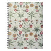 William Morris Daisy Floral Wallpaper Pattern Notitieboek (Voorkant)