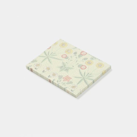 William Morris Daisy Floral Wallpaper Pattern Post-it® Notes (Schuin)
