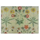 William Morris Daisy Floral Wallpaper Pattern Snijplank (Voorkant)