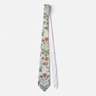 William Morris Daisy Floral Wallpaper Pattern Stropdas