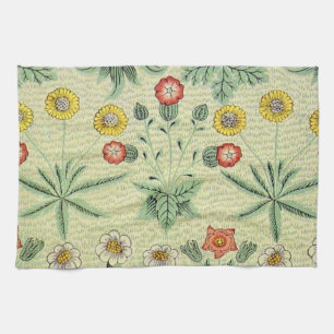 William Morris Daisy Floral Wallpaper Pattern Theedoek