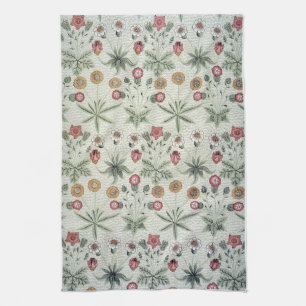 William Morris Daisy Floral Wallpaper Pattern Theedoek