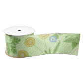 William Morris Daisy Pattern Satijnen Lint (Spoel)