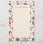 WILLIAM MORRIS "DAISY" PATTERN STATIONERY BRIEFPAPIER (Voorkant)