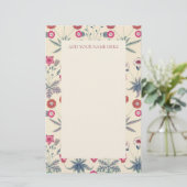 WILLIAM MORRIS "DAISY" PATTERN STATIONERY BRIEFPAPIER (Staand voorkant)