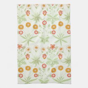 William Morris Daisy Vintage Botanische Patroon Theedoek