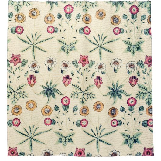 William Morris Daisy Wallpaper Douchegordijn (Voorkant)