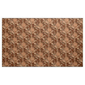William Morris Damask, Brown & Beige Stof (Yard (91,4 cm))