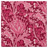 William Morris Damask, Fuchsia Pink Stof (Swatch)
