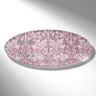 William Morris, de aardbeiendief, gevernieuwd, kun Naambadge