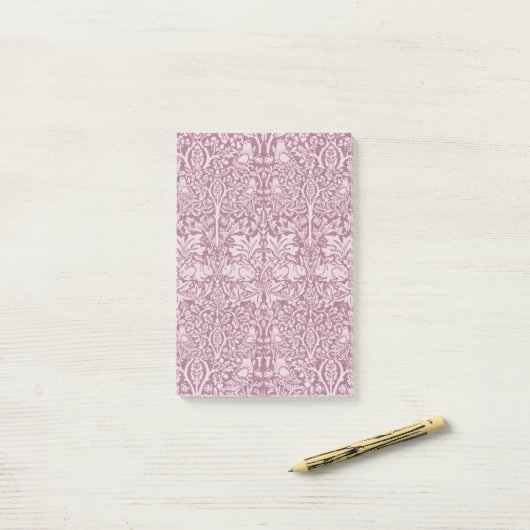 William Morris, de aardbeiendief, gevernieuwd, kun Post-it® Notes (Op bureau)