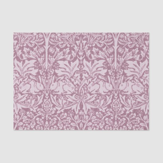 William Morris, de aardbeiendief, gevernieuwd, kun Tissuepapier (Voorkant)