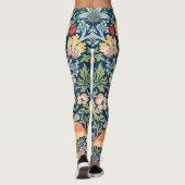  William Morris de aardbeiendief Leggings (Achterkant)