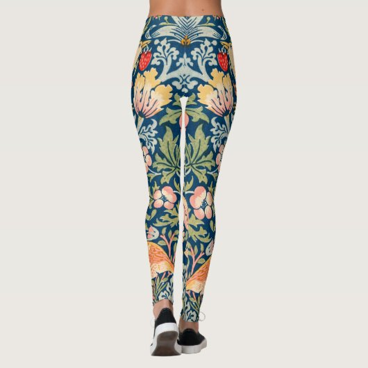 William Morris de aardbeiendief Leggings (Achterkant)
