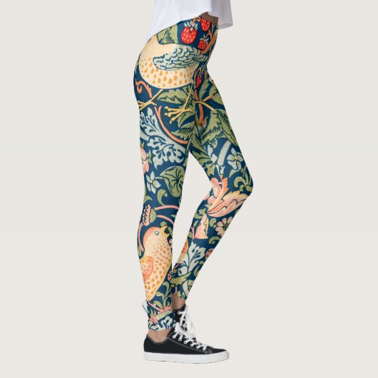 William Morris de aardbeiendief Leggings (Rechts)