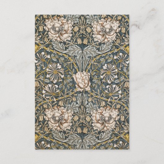 William Morris - De kunst van William Morris Informatiekaartje (Voorkant)