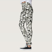  William Morris Decoratief Textielpatroon Leggings (Links)