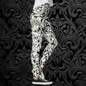  William Morris Decoratief Textielpatroon Leggings