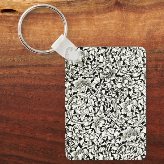  William Morris Decoratief Textielpatroon Sleutelhanger