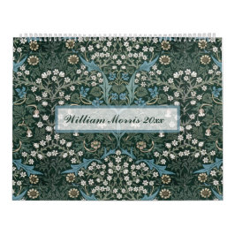 William Morris decoratieve kunst aangepast jaar Kalender