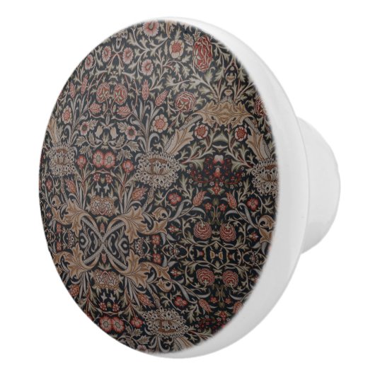 William Morris decoratieve kunst Trent patroon Keramische Knop (Rechts)
