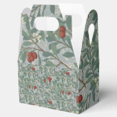 William Morris Decorative Art Arbutus Pattern Bedankdoosjes (Geopend)