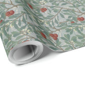 William Morris Decorative Art Arbutus Pattern Cadeaupapier (Rol Hoek)