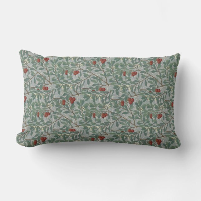 William Morris Decorative Art Arbutus Pattern Kussen (Voorkant)