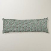 William Morris Decorative Art Arbutus Pattern Lichaamskussen (Achterkant)