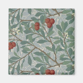 William Morris Decorative Art Arbutus Pattern Magneet (Voorkant)
