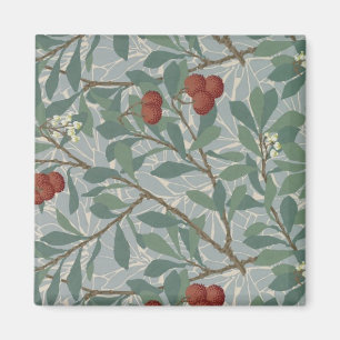 William Morris Decorative Art Arbutus Pattern Magneet