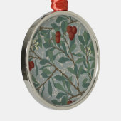 William Morris Decorative Art Arbutus Pattern Metalen Ornament (Rechts)