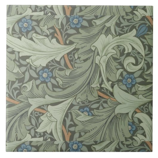 William Morris Decorative Art Granville Pattern Tegeltje (Voorkant)