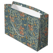 William Morris Decorative Art Iris Pattern Groot Cadeauzakje (Achterkant Gekanteld)