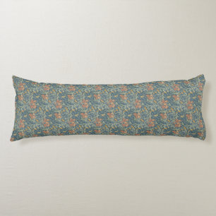 William Morris Decorative Art Iris Pattern Lichaamskussen