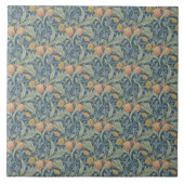 William Morris Decorative Art Iris Pattern Tegeltje (Voorkant)