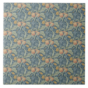 William Morris Decorative Art Iris Pattern Tegeltje